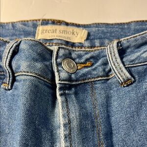 Women's Blue Jeans great smoky size 3 sthech